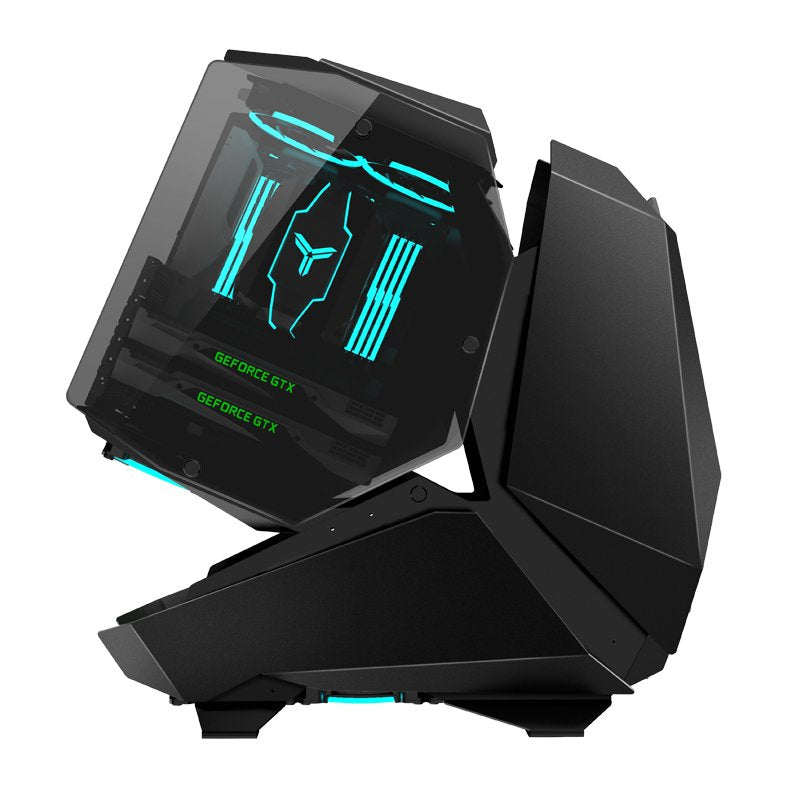 Jonsbo Mod5 Big-Tower Showcase, Tempered Glass - Negro