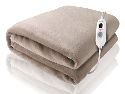 EAN 8422160053948 - Ufesa Softy Manta eléctrica 120 W Marrón claro Tela imagen 1