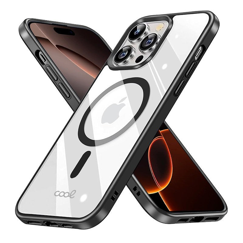 Funda Cool Iphone 16 Pro Max Mag Negro