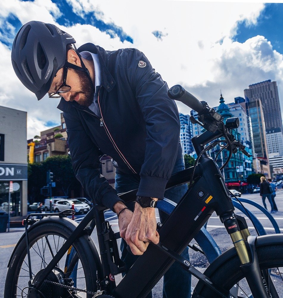 Pedelec 1.1, Helm Weiss, Grösse M, 52 - 57 Cm