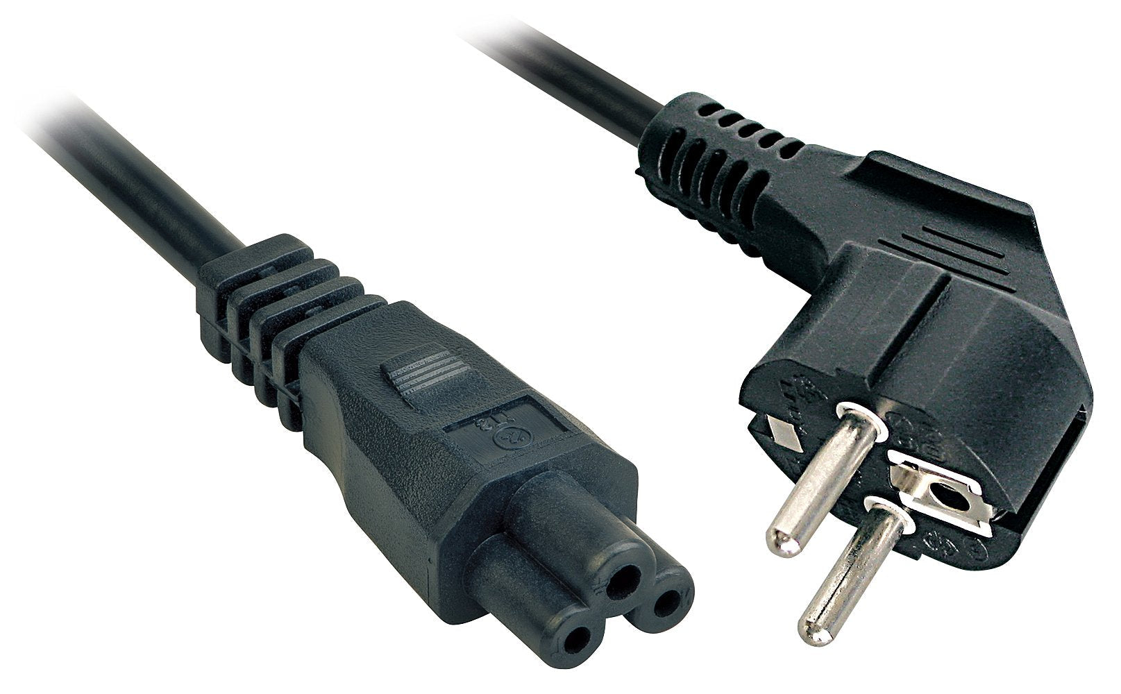 Lindy 2m, Cee 7/7 - Iec 320 C5 Negro Cee7/7 C5 Acoplador