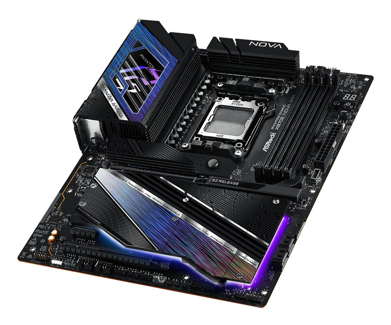 EAN 4710483949654 - Asrock MK X870E NOVA WIFI AMD X870E Zócalo AM5 ATX imagen 6