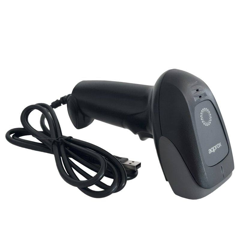 EAN 8435099530459 - Approx appLS22 Lector de códigos de barras portátil 1D/2D Negro imagen 2
