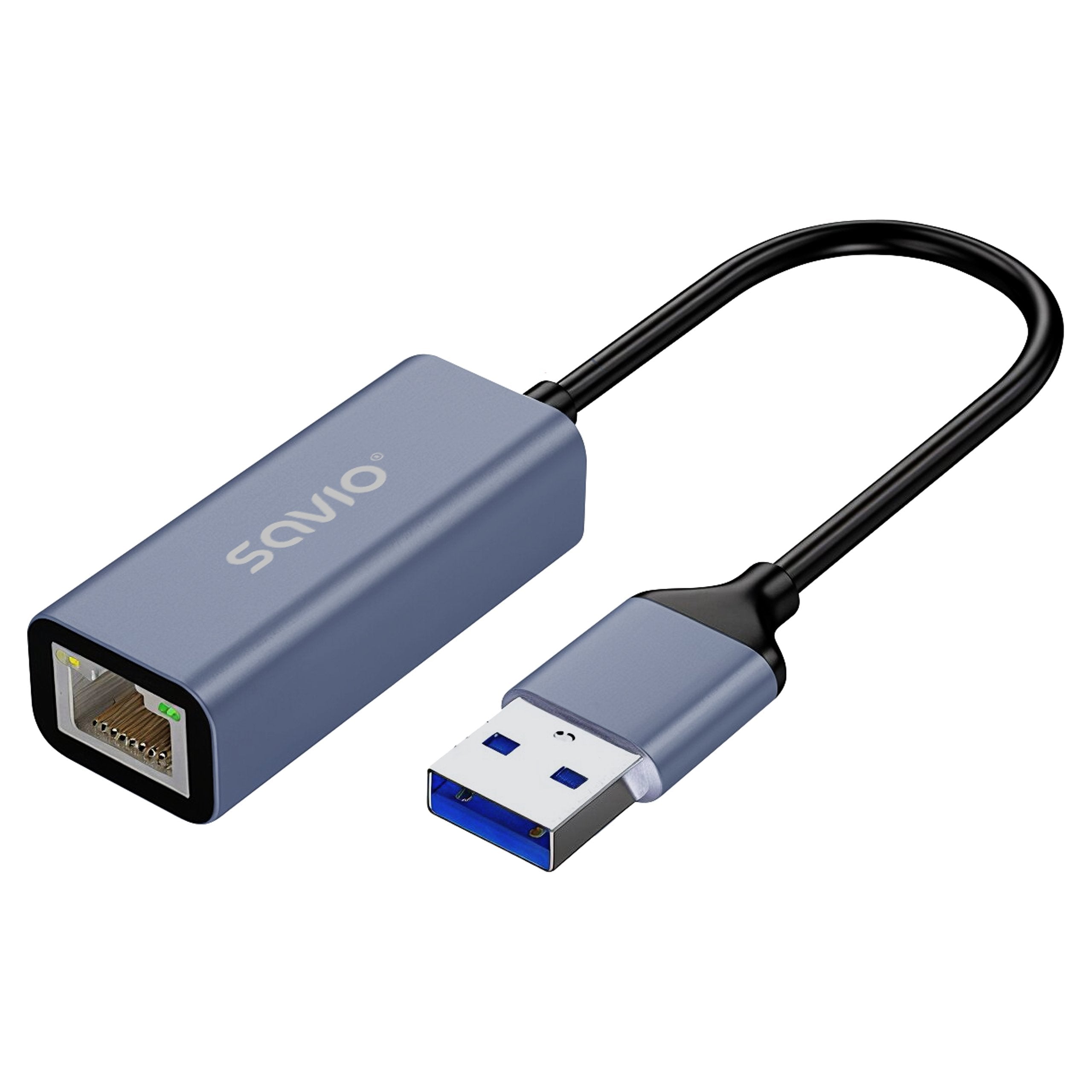 Savio Ak-83 Tarjeta Y Adaptador De Interfaz Rj-45