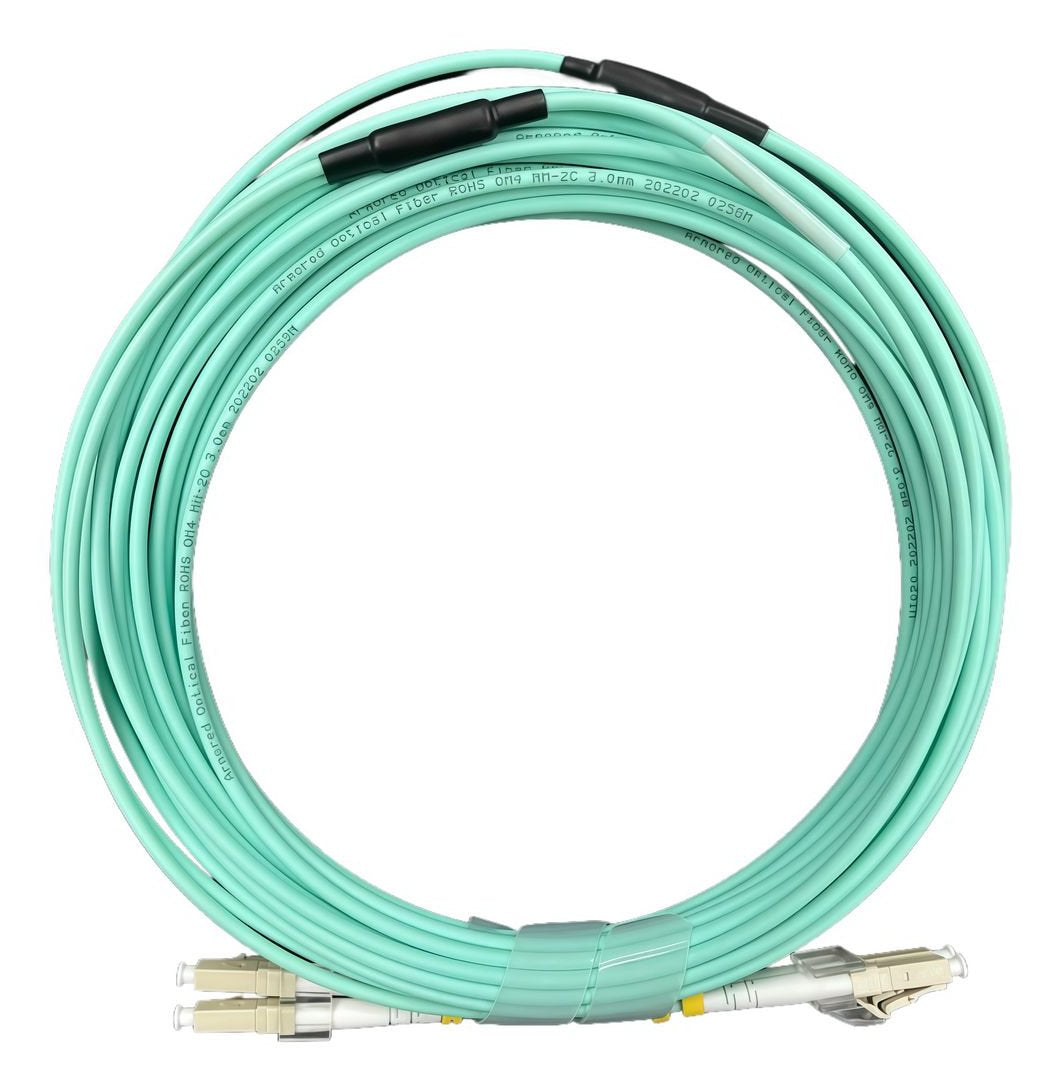 EAN 5715063156681 - Microconnect LCLC-OM4-ARM10M Cable de fibra óptica e InfiniBand 10 m LC Azul imagen 1