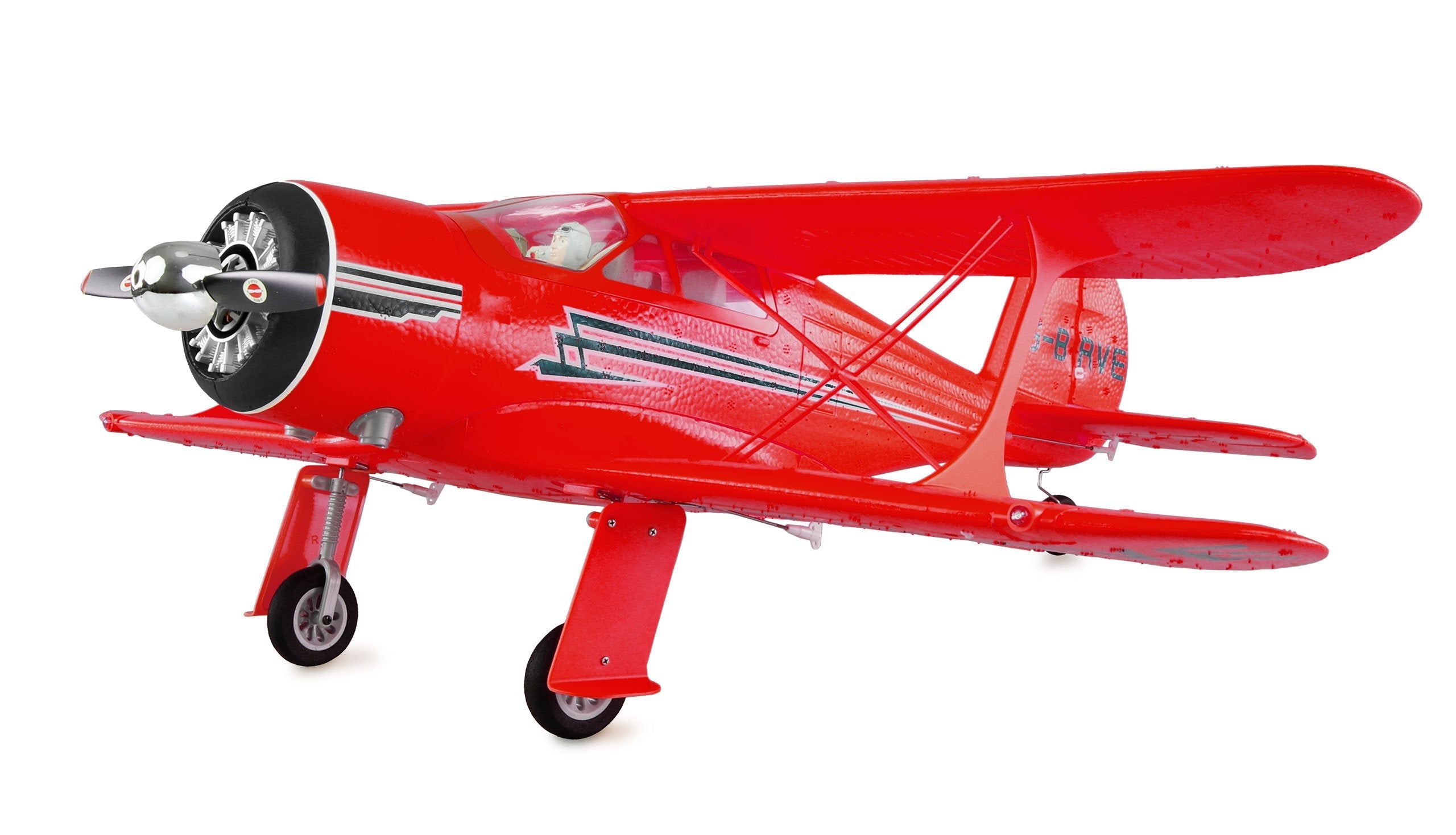 Amewi Amxflight Beech D17s Doppeldecker 3d 6g Rtf Rojo Gyro
