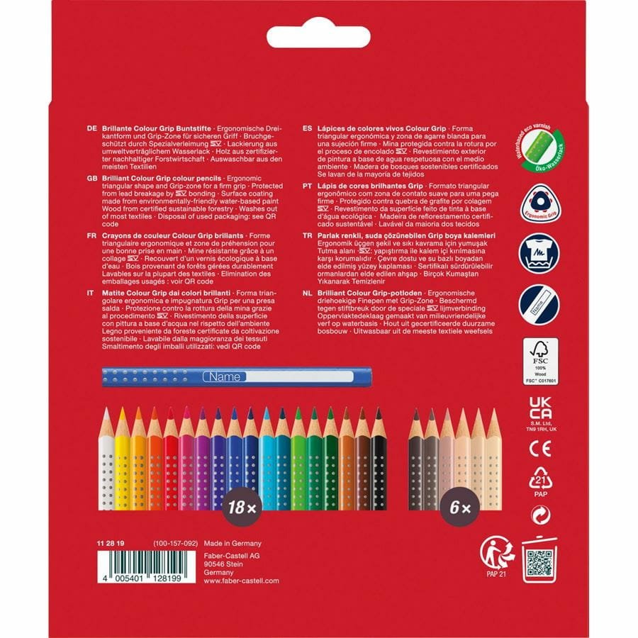 Faber-Camell Hntmift Jumbo Grip Skin Tones 18+6