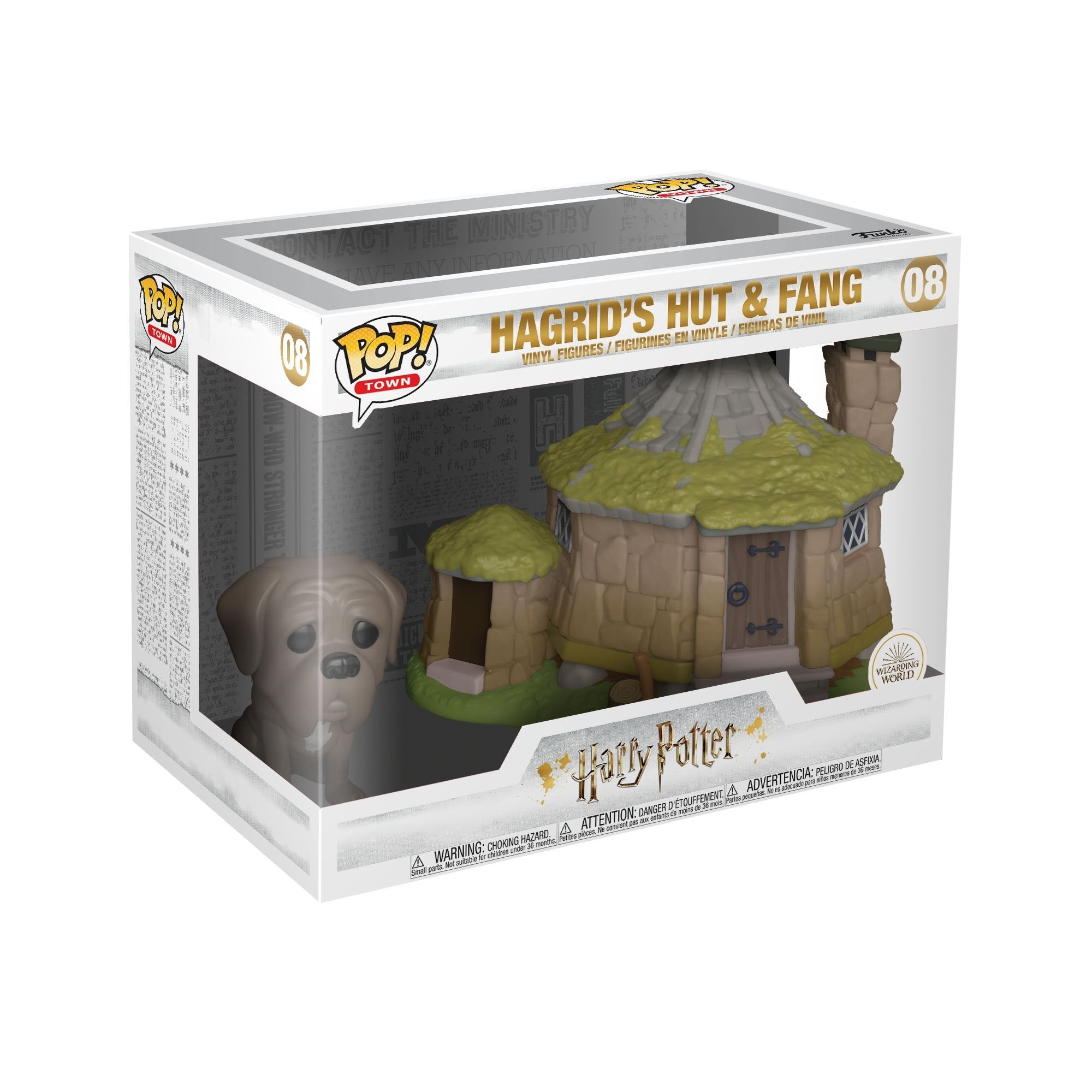 Funko Pop Harry Potter Cabaña De Hagrid Con Perro Fang 44230