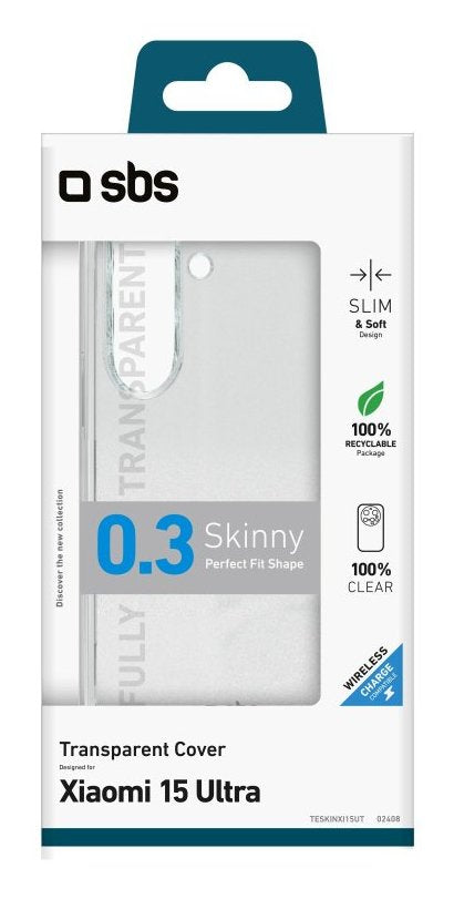 Sbs Skinny Cover Xiaomi 15 Ultra Transparent