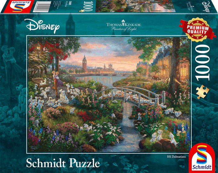 Disney Puzzle Los 101 Dálmatas - 1000 Piezas
