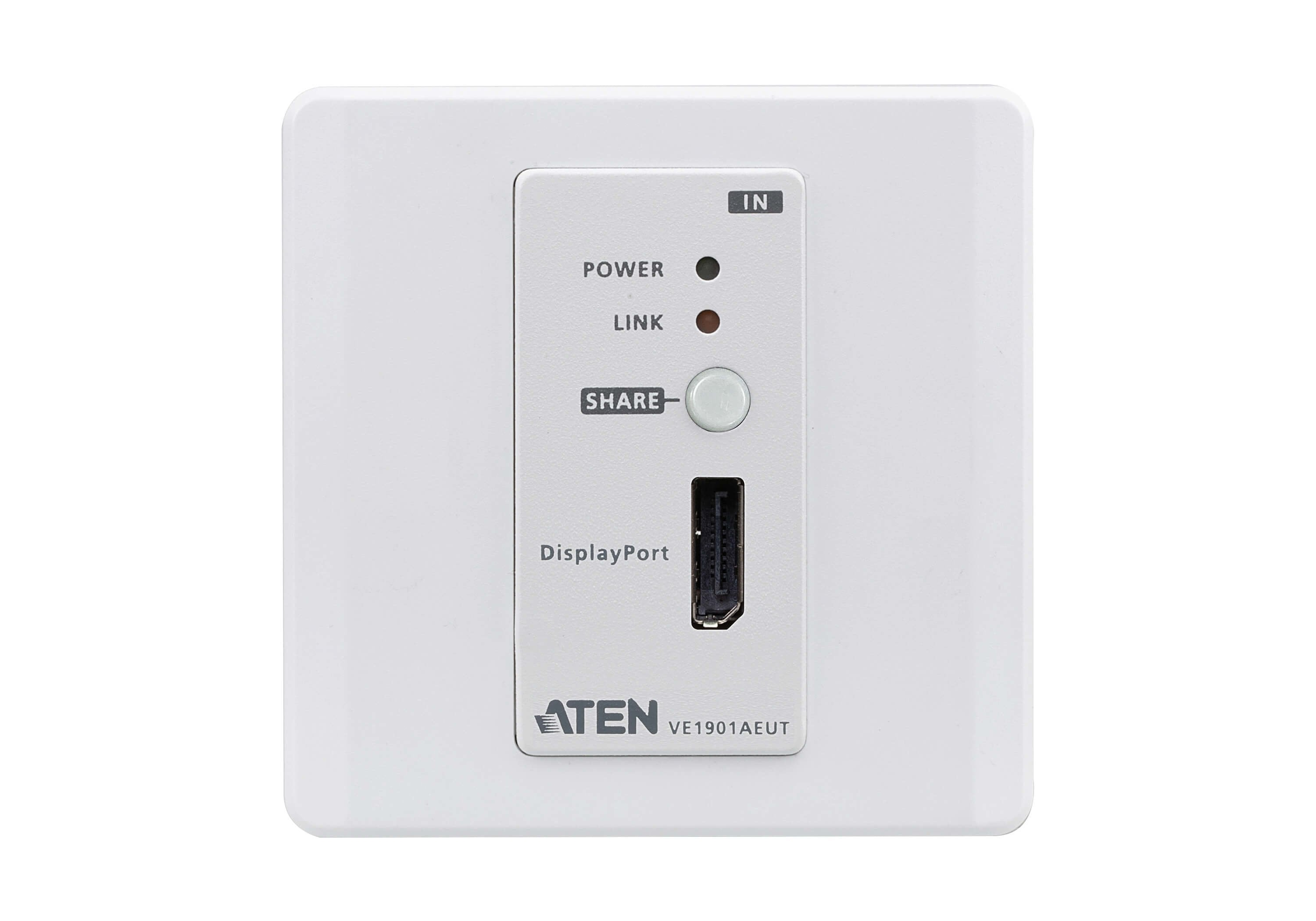 Displayport Hdbaset-Lite       Accs Transmitter With Eu Wall Plate A
