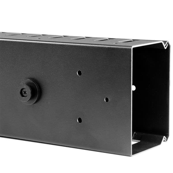 Startech.Com Gestor Organizador Vertical De Cableado Con Lengüetas - 0u - 1,8m