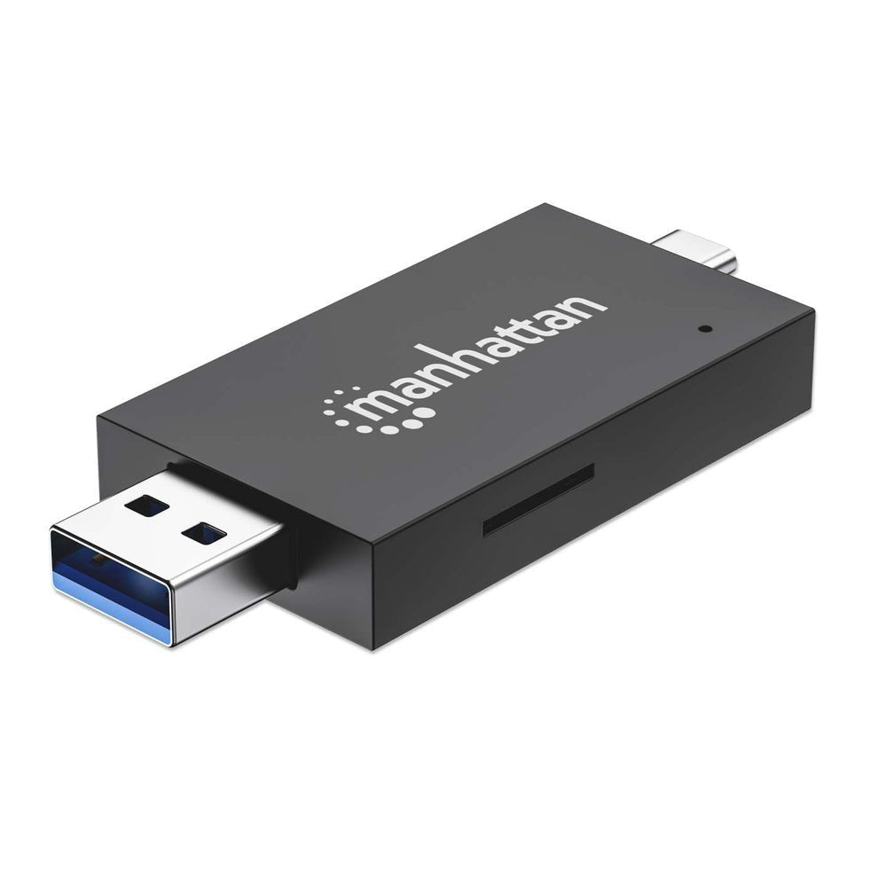 Manhattan Usb 3.0 Typ-C -A Kartenlesegerät Microsd, Sd Mmc