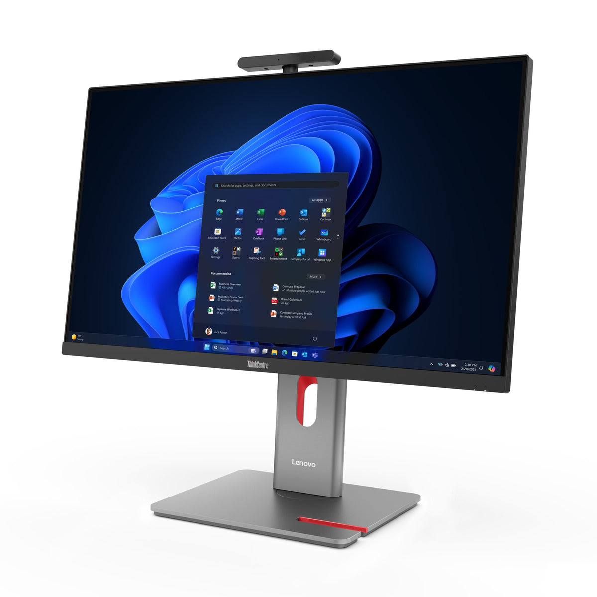 EAN 0198157088108 - Lenovo ThinkCentre M90a Pro Gen 6 Intel Core Ultra 5 225 68,6 cm (27") 2560 x 1440 Pixeles PC todo en uno imagen 2