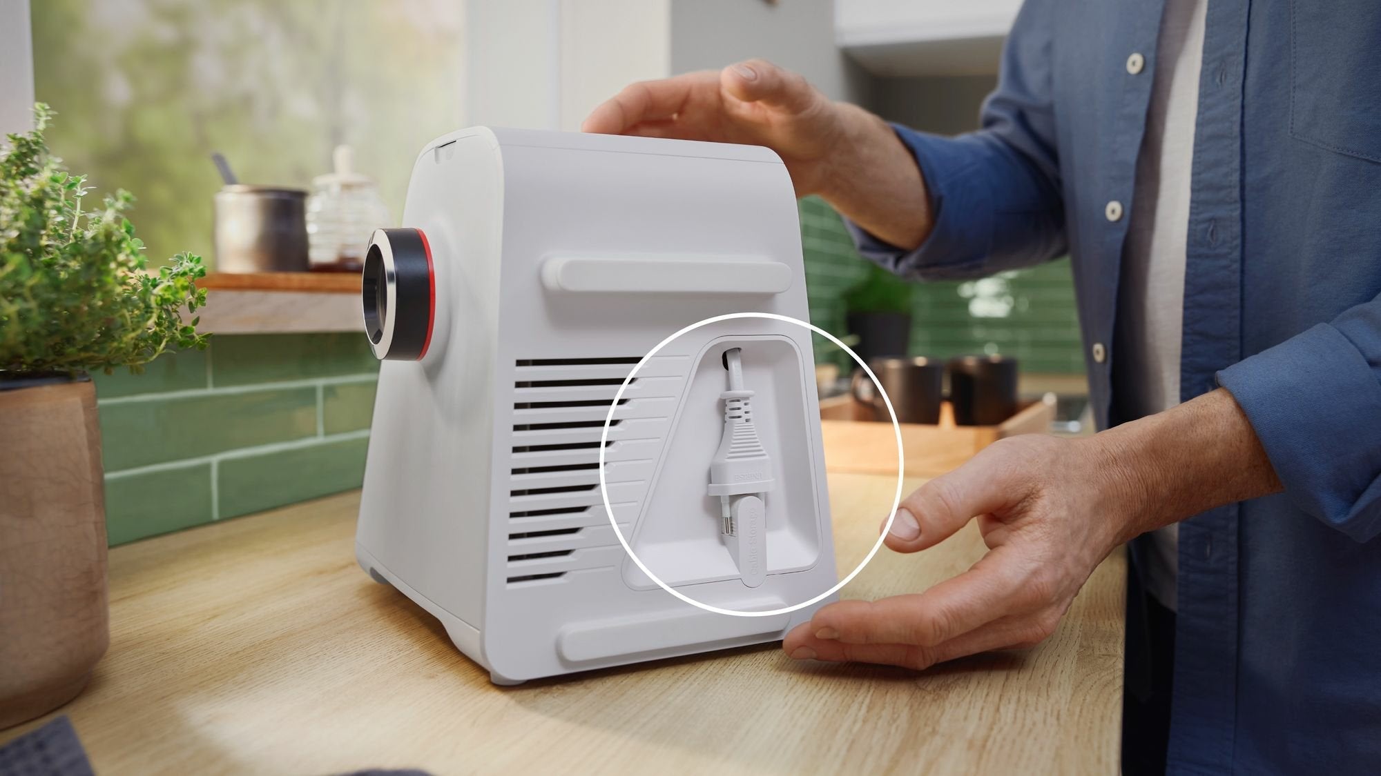 Picadora Bosch Mfws420w Meat Mincer, Power 1900 W, White