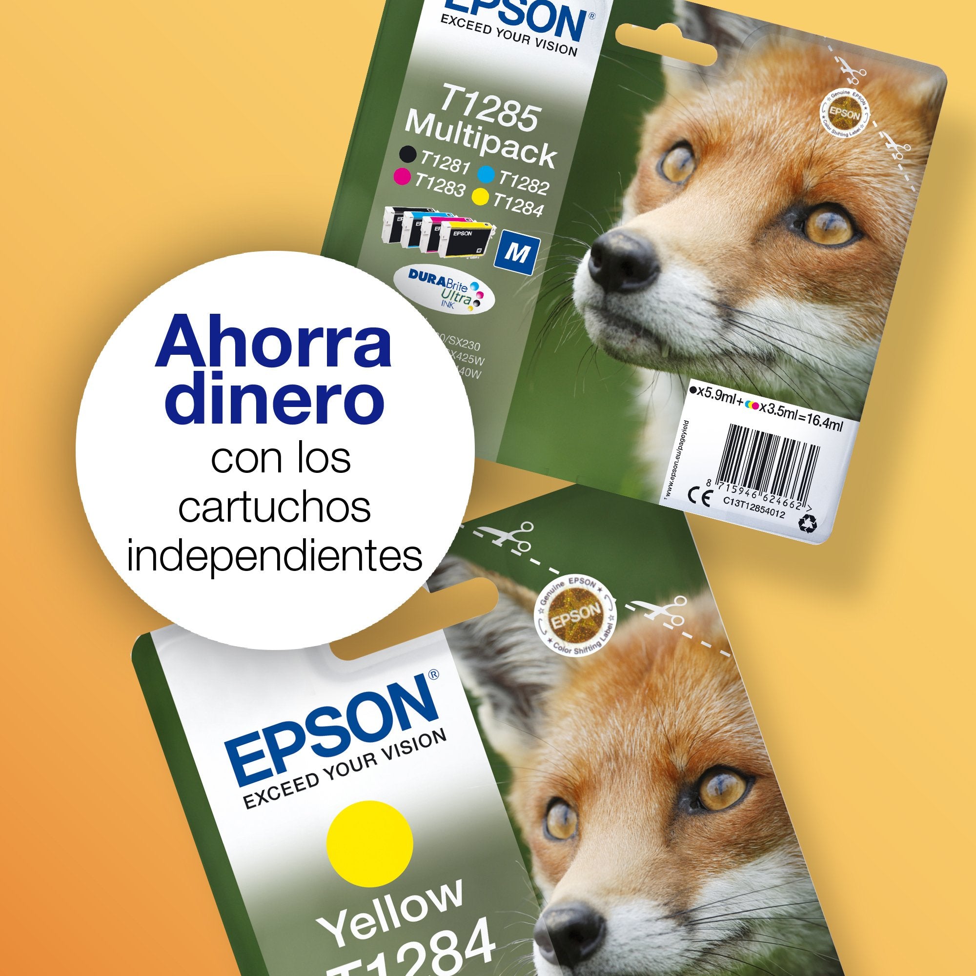 EAN 8715946624600 - Epson Fox T1282 cartucho de tinta 1 pieza(s) Original imagen 5