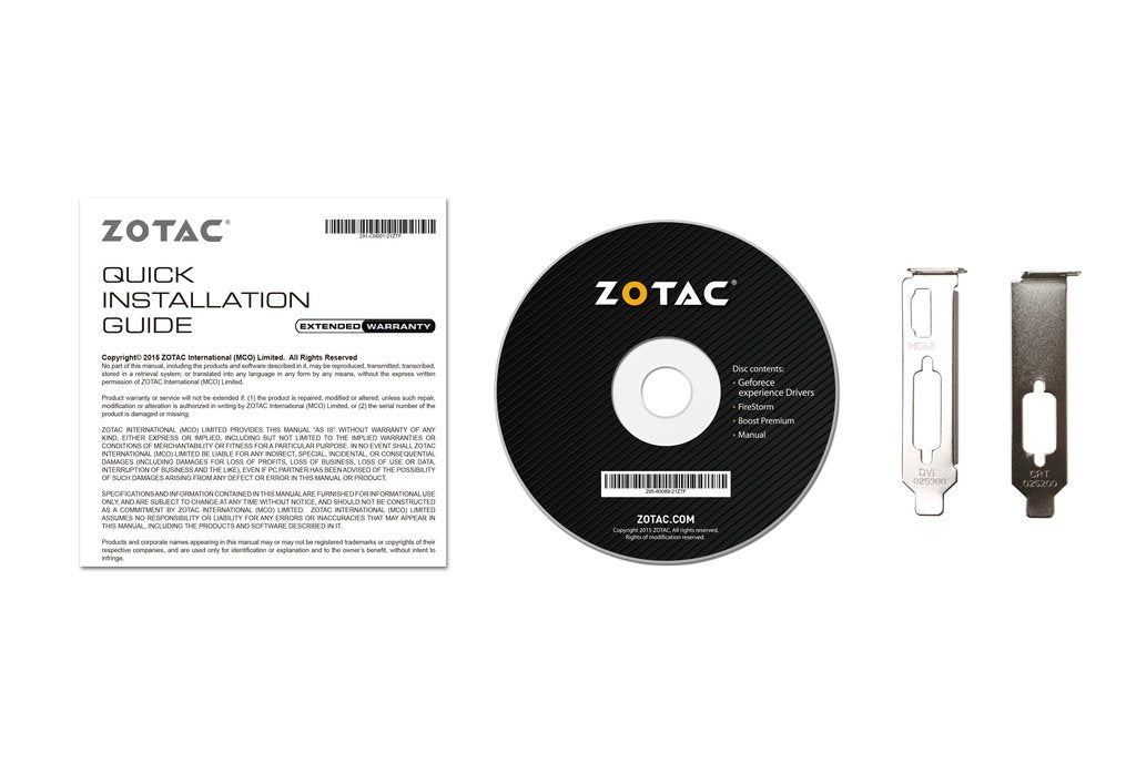 EAN 4895173614460 - Zotac GeForce GT 710 NVIDIA 2 GB GDDR3 imagen 6