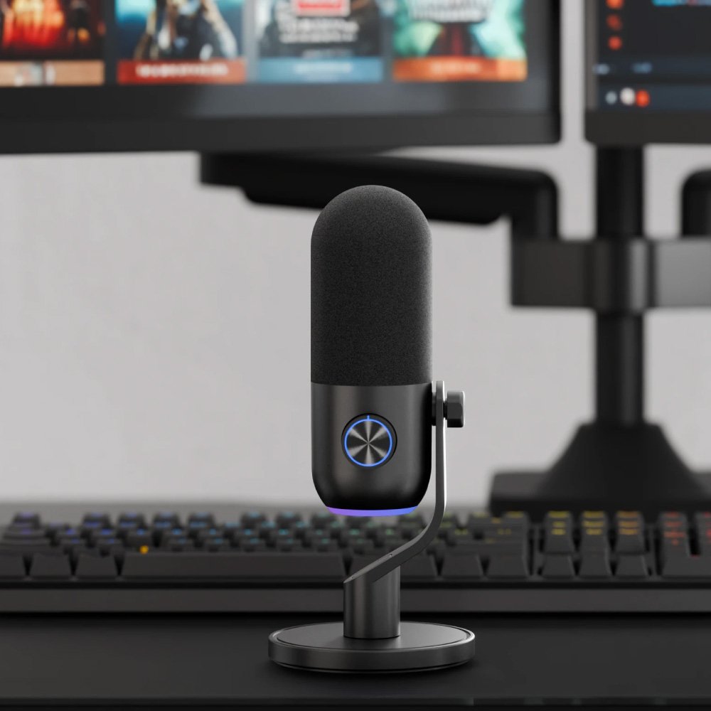 Microfone Streamplify Mic Mini - Negro