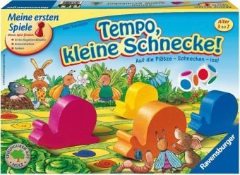 Velocidad De Ravensburger , ¡Pequeño Caracol!, Juego De Mesa