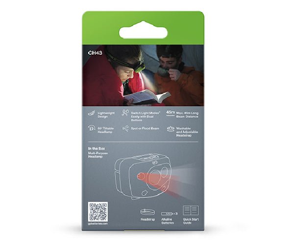 EAN 4891199211027 - GP Lighting CH43 Verde Linterna con cinta para cabeza LED imagen 6