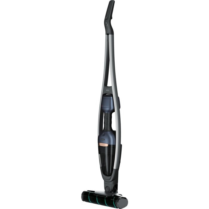 Aspirador Escoba Aeg Qx9-1-P5ib Sin Bolsa 0,35 L Negro, Indigo, Plata