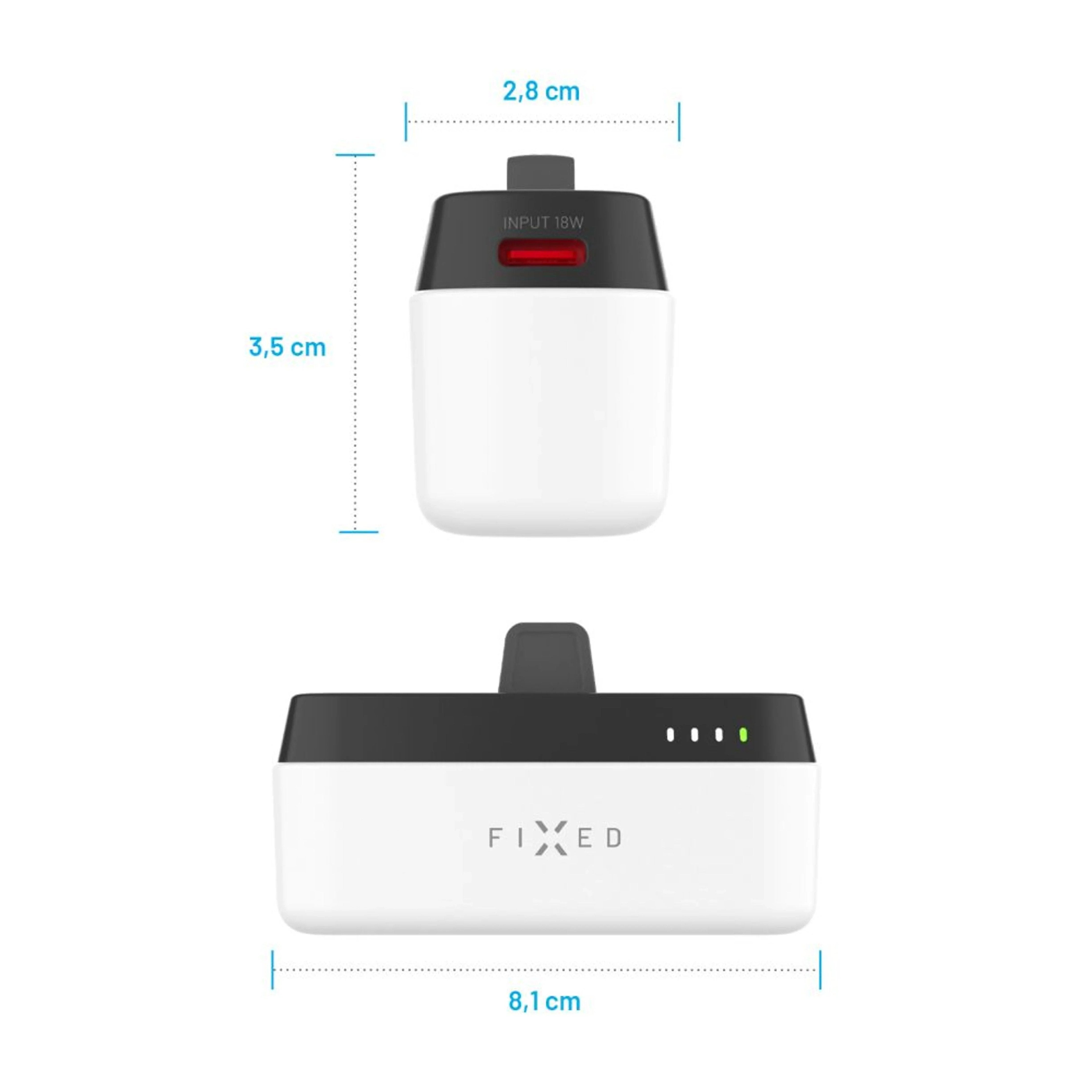 EAN 8591680165803 - FIXED FIXZEN-5PL-WH batería externa 5000 mAh Blanco imagen 5