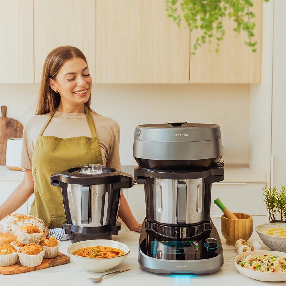 EAN 8435484047029 - Cecotec Mambo CooKing Total Gourmet 2200 W 4,5 L Acero inoxidable imagen 11