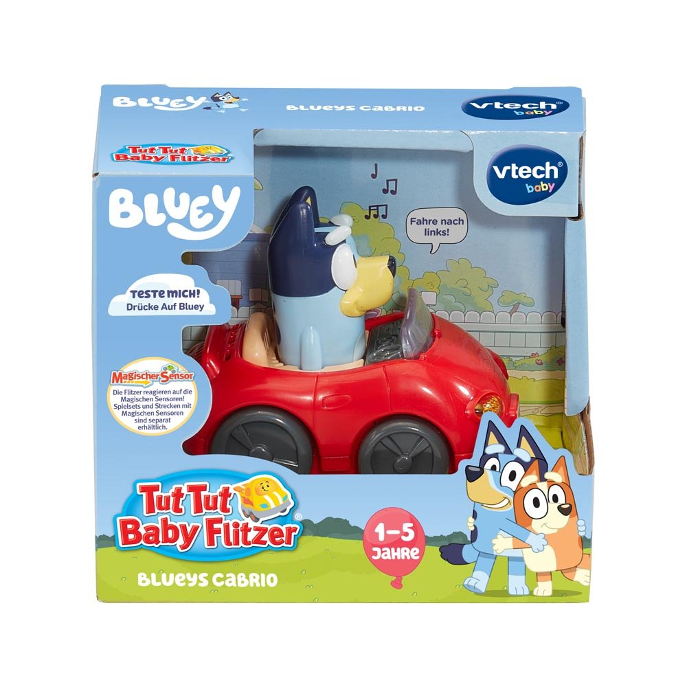 Vtech Tut Tut Baby Flitzer - Blueys Cabrio 80-584304