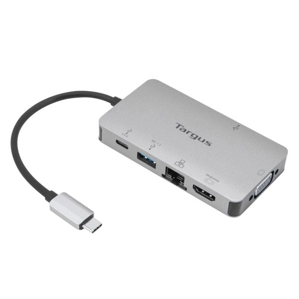 Docking Station Targus Tipo C A 1x Hdmi 1x Vga 1x Usb-A 1x Tipo C Plata