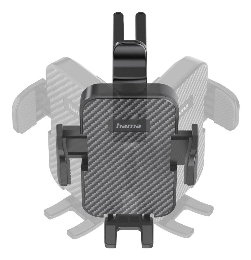 Hama Soporte De Coche Para Smartphone - Pinza Para Rejilla - Peso Max 230g - Universal - Negro