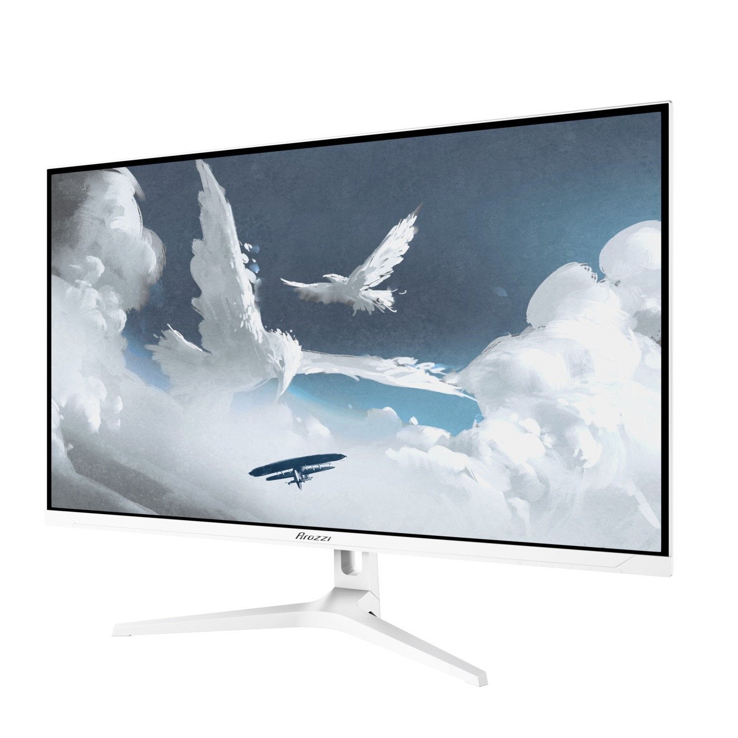 Arozzi Nova 32" Ips, 180hz, Computer Monitor - White