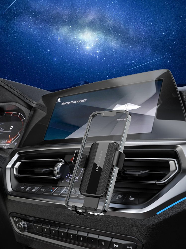 Soporte De Smartphone Para Coche Vention Kctb0 Negro