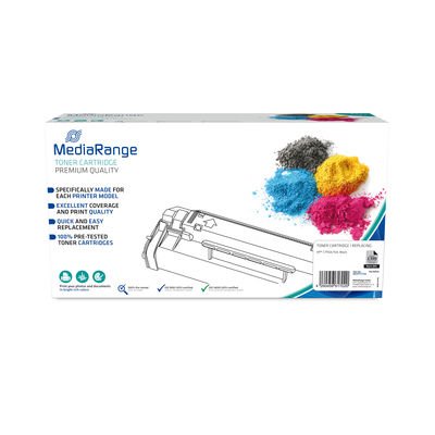 Mediarange Toner Hp Para C7115a 15a, Con Chip, Negro