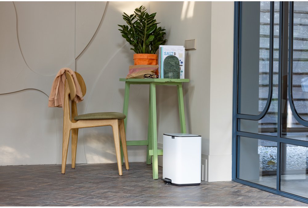 Brabantia Treteimer Bo 12 Liter Weiss