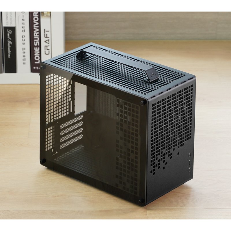 Jonsplus Z20 Micro-Atx Carcasa, Con Tragegriff - Negro