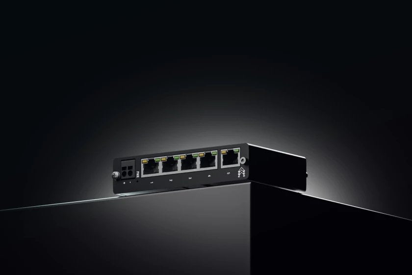 Teltonika Tsw114 Gigabit Din Rail Switch 5x Ge Ports