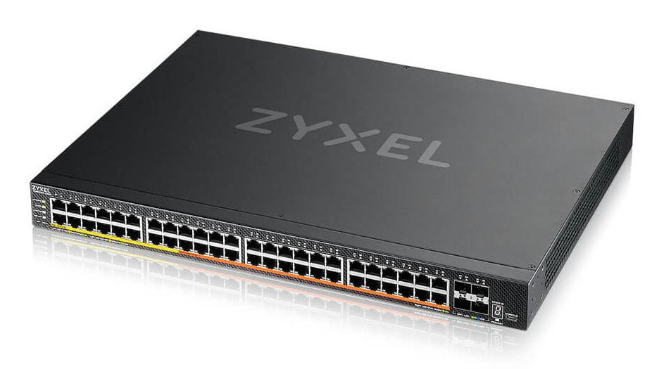 Zyxel Xmg2230-52hp Gestionado L2/L3 2.5g Ethernet (100/1000/2500) Energía Sobre Ethernet (Poe) 1u Negro