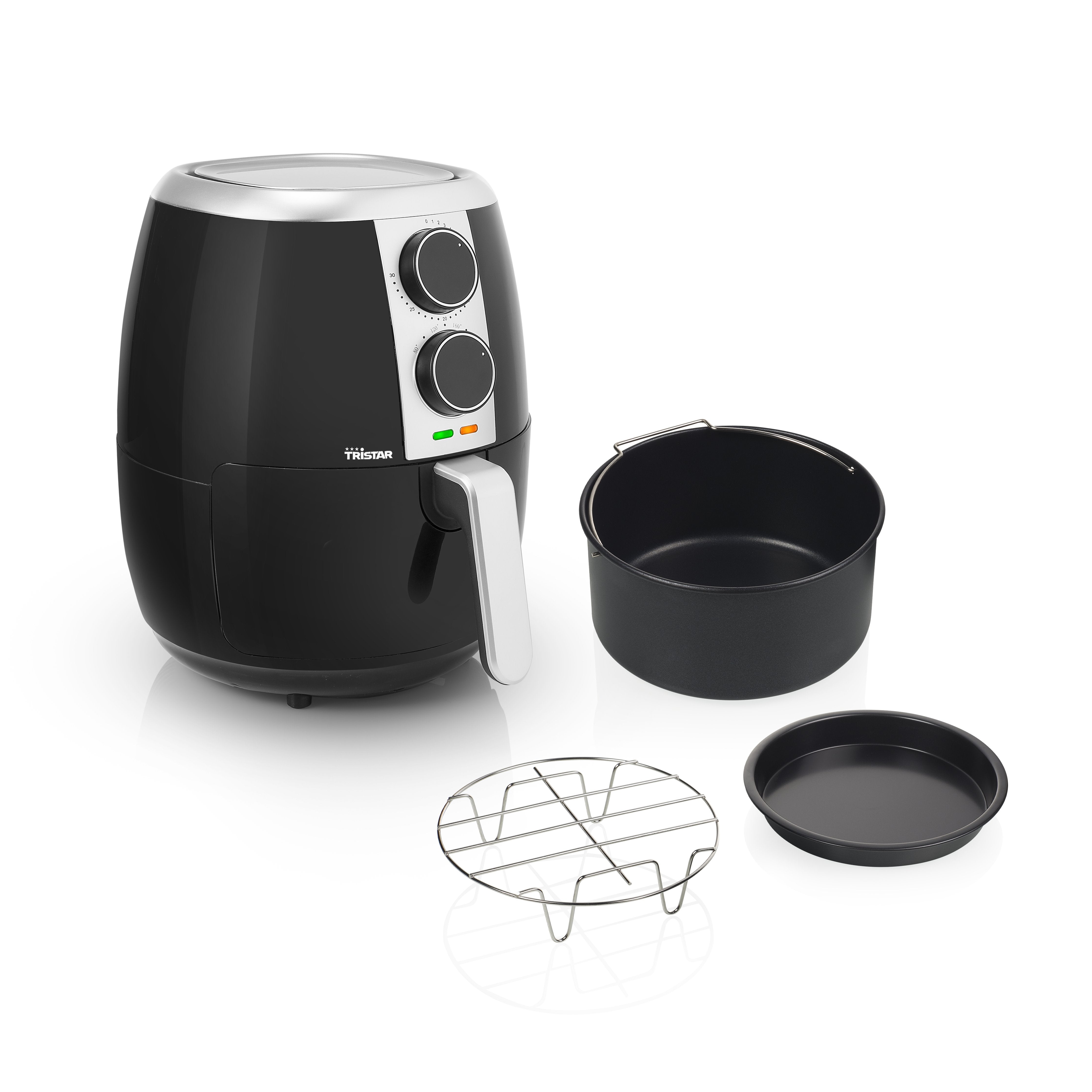 EAN 8713016048271 - Tristar FR-6989 freidora Sencillo 3,5 L Independiente 1500 W Negro, Plata imagen 7