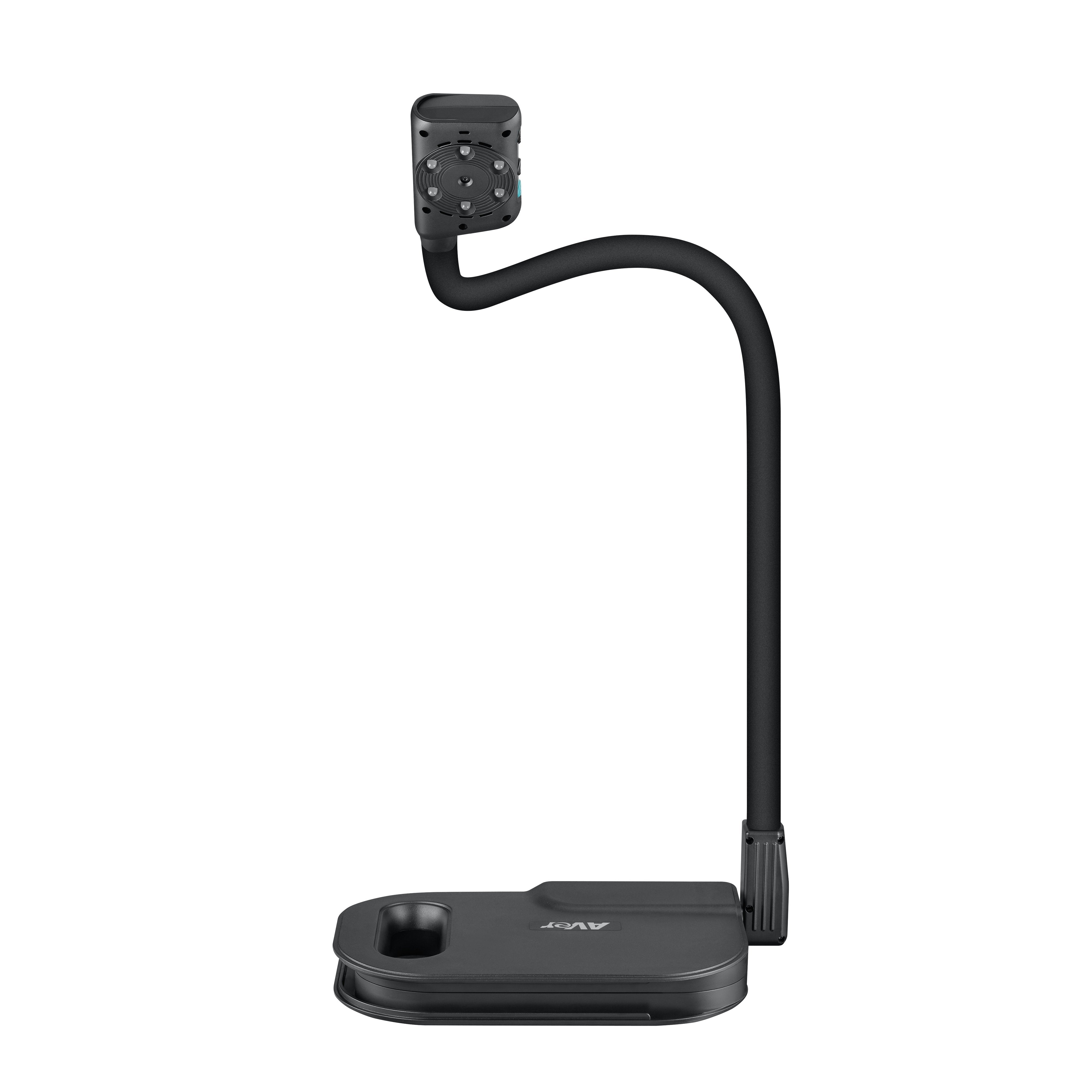 Aver U50+ Cámara De Documentos Negro 25,4 / 3,2 Mm [1 / 3.2] Cmos Usb 2.0