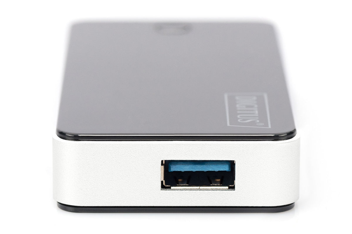 EAN 4016032317005 - Digitus DA-70231 hub de interfaz 5000 Mbit/s Negro, Plata imagen 2