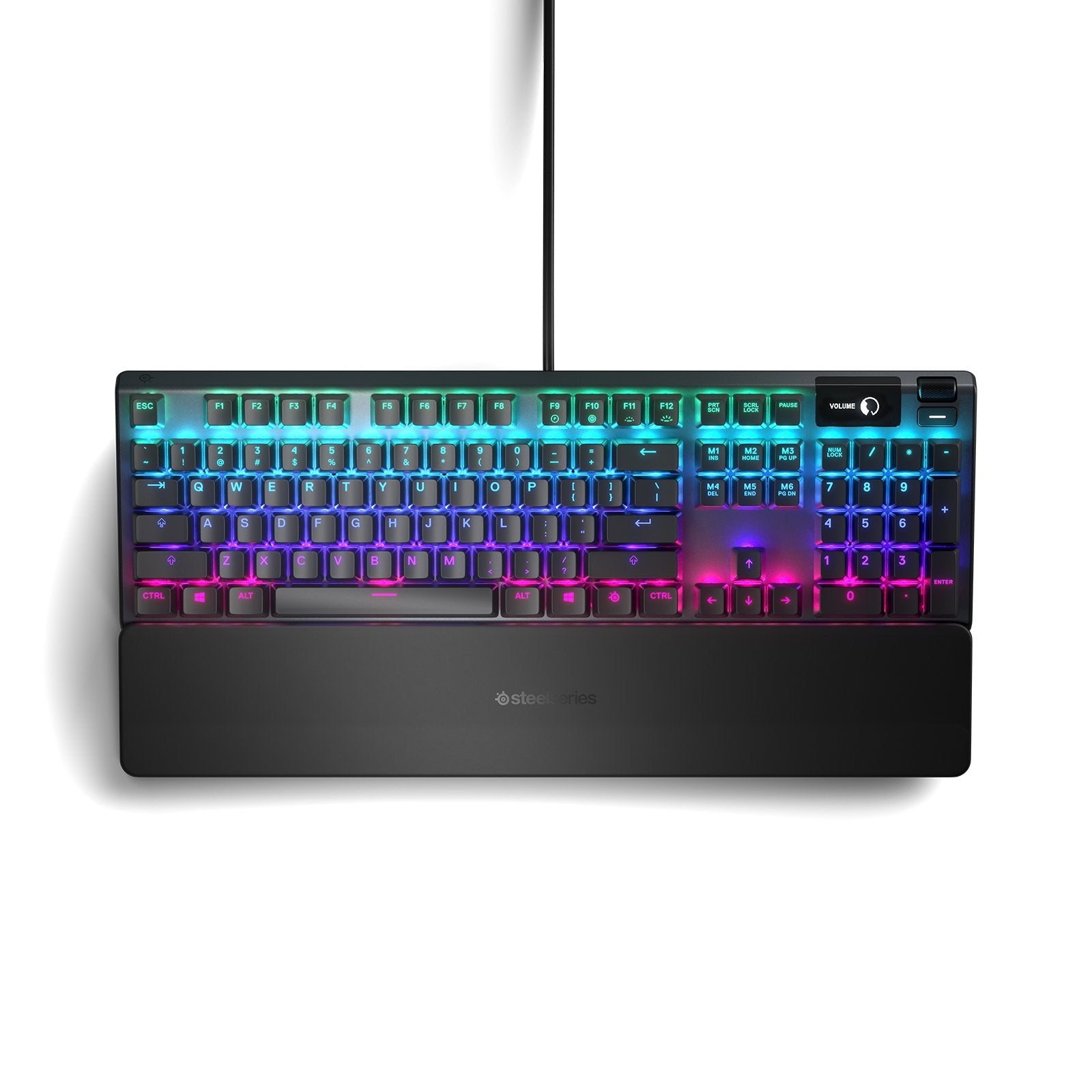 Teclado Ingles Gaming Steelseries Apex 5 Negro