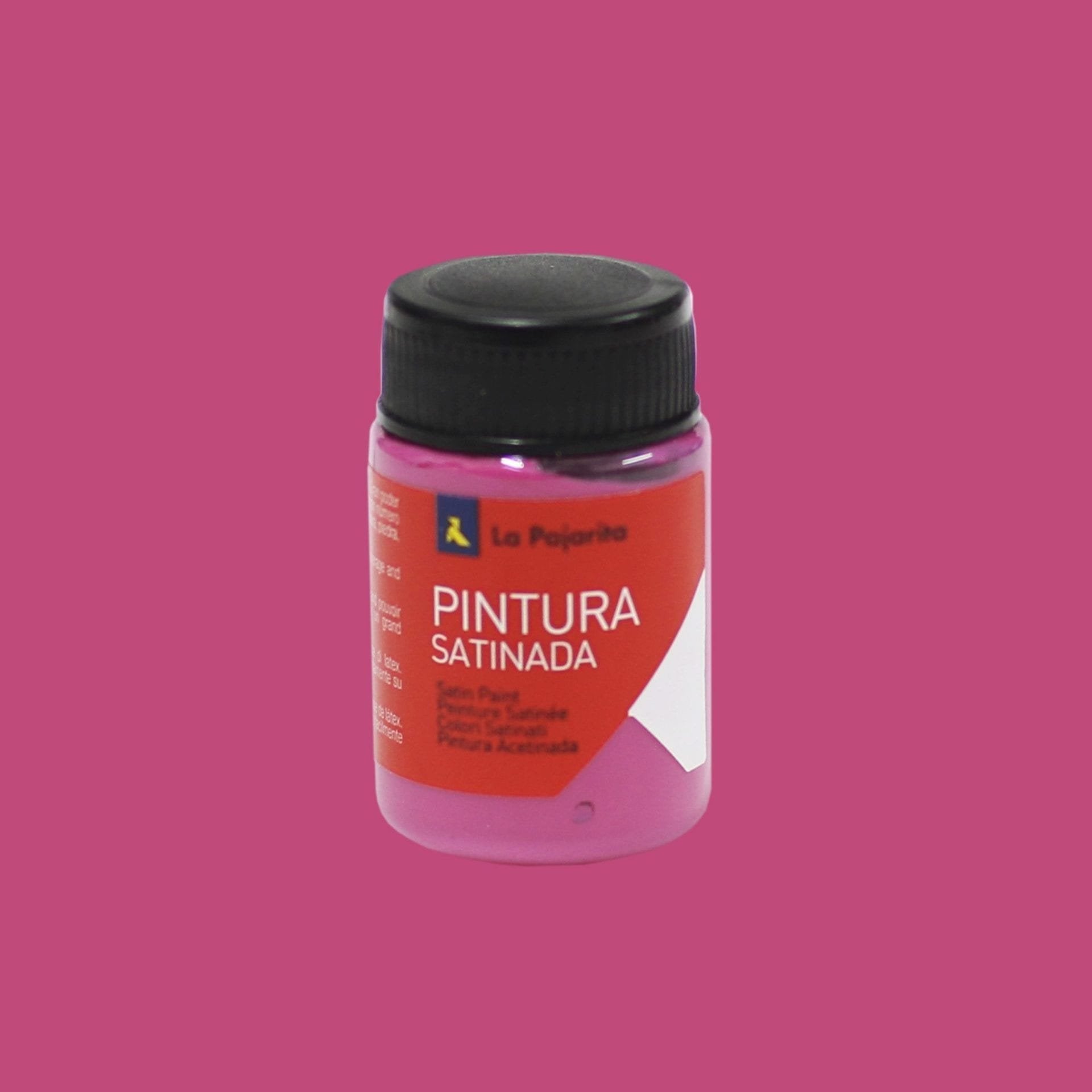La Pajarita Témpera Escolar Bote De 35ml Satinada Magenta L-24