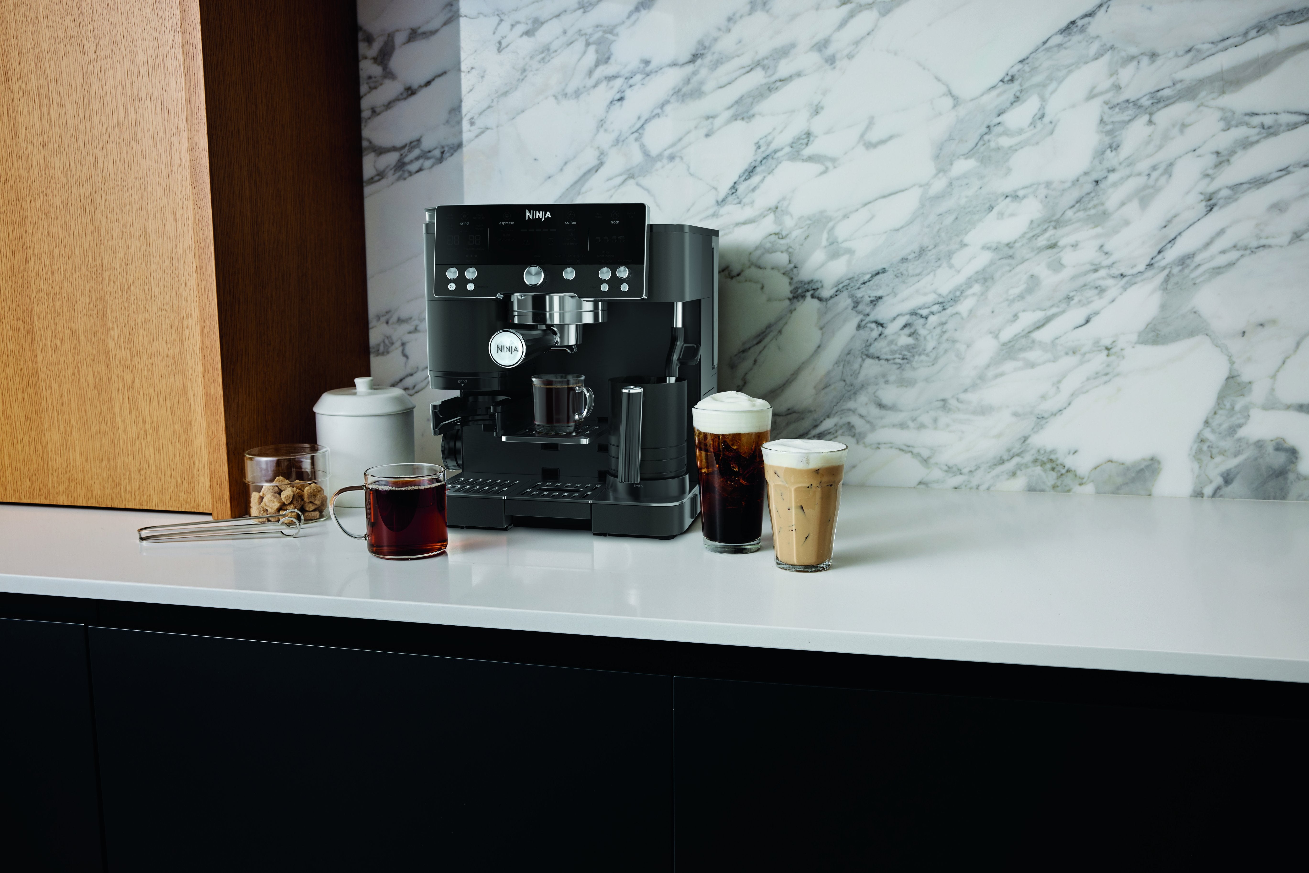 EAN 0622356349901 - Ninja ES601EUBK cafetera eléctrica Semi-automática Máquina espresso 2 L imagen 5