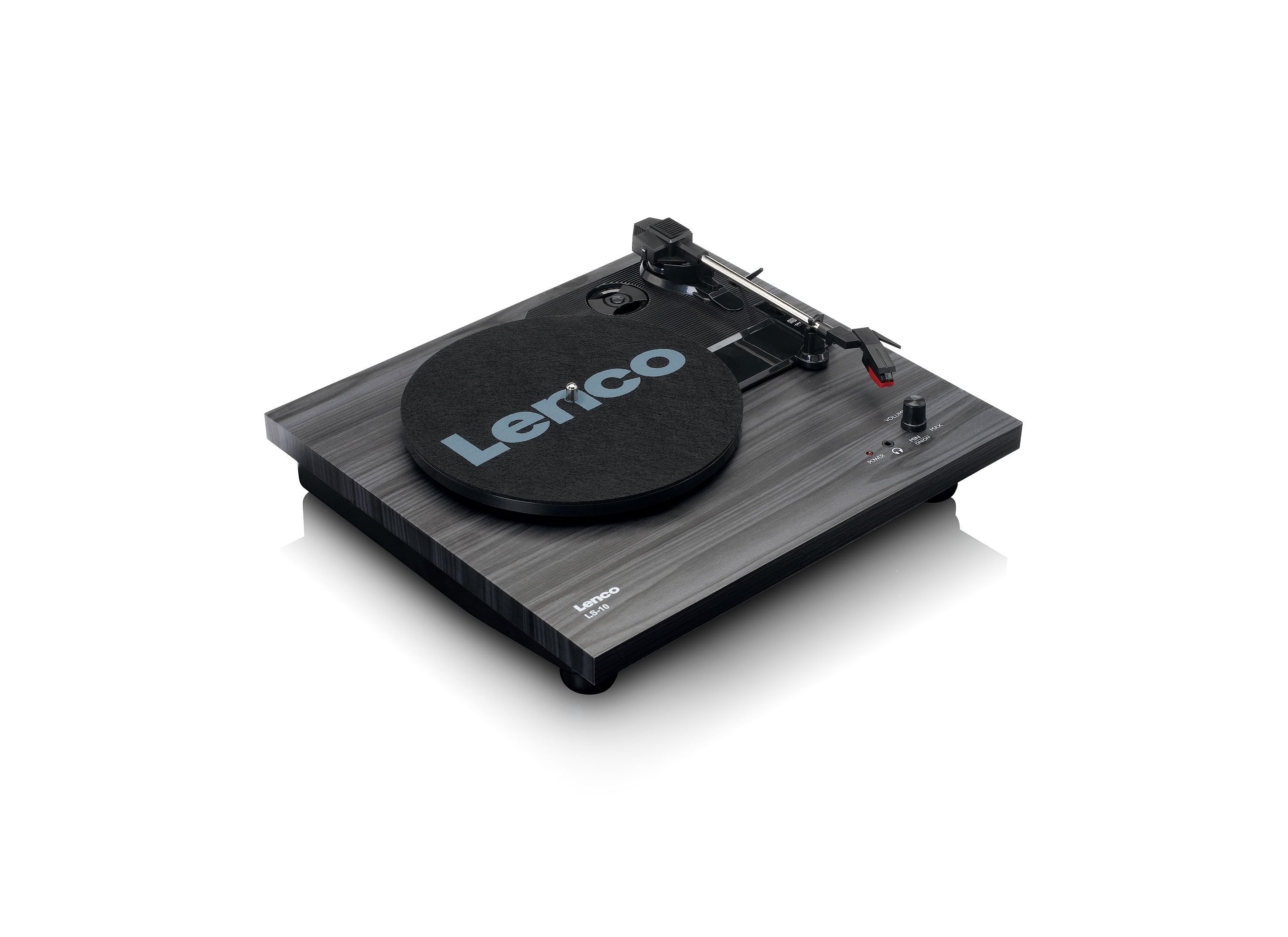 EAN 8711902040958 - Lenco LS-10 Tocadiscos de tracción por correa Negro Semiautomático imagen 4