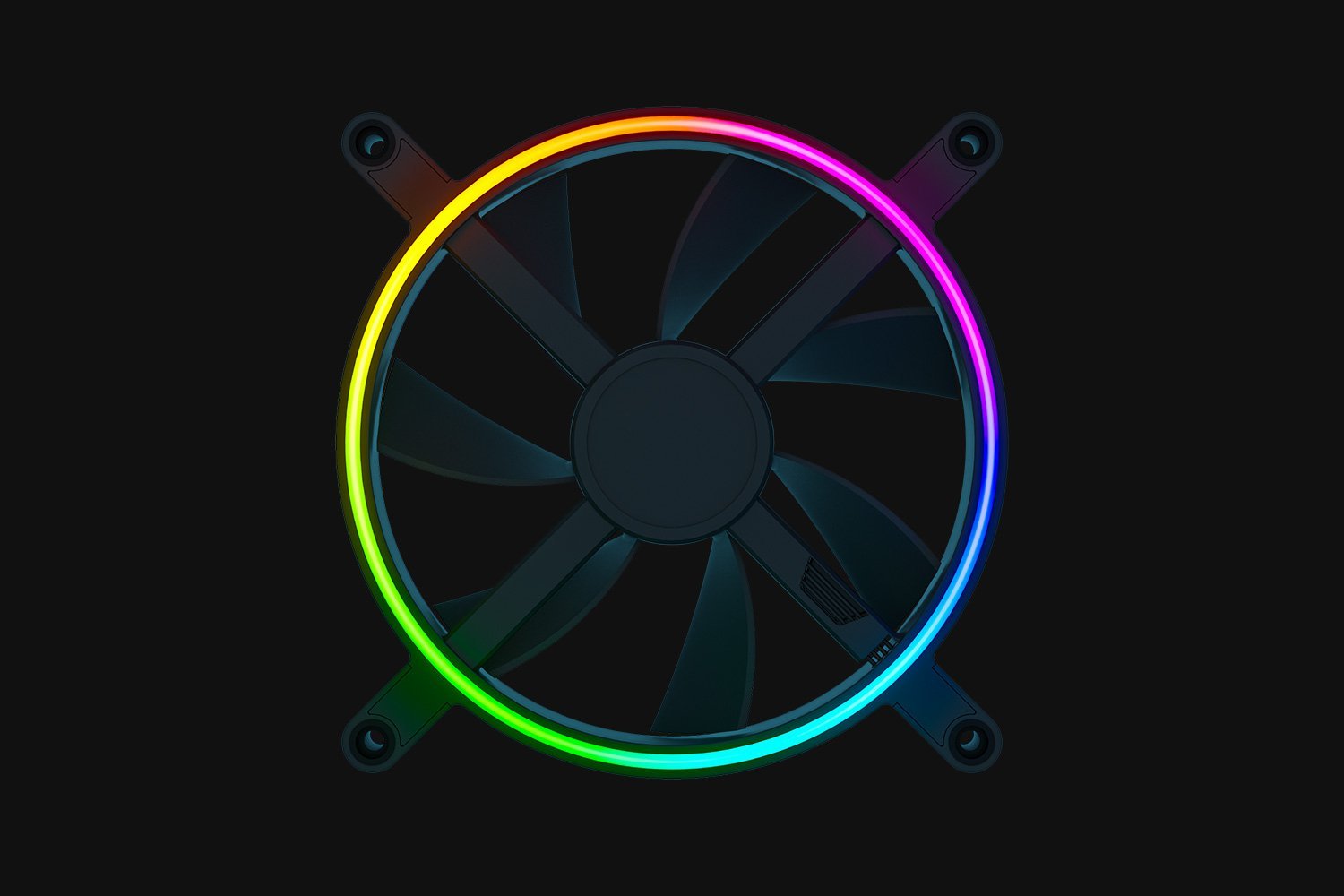EAN 8886419337874 - Razer Kunai Chroma Carcasa del ordenador Ventilador 14 cm Negro 1 pieza(s) imagen 5