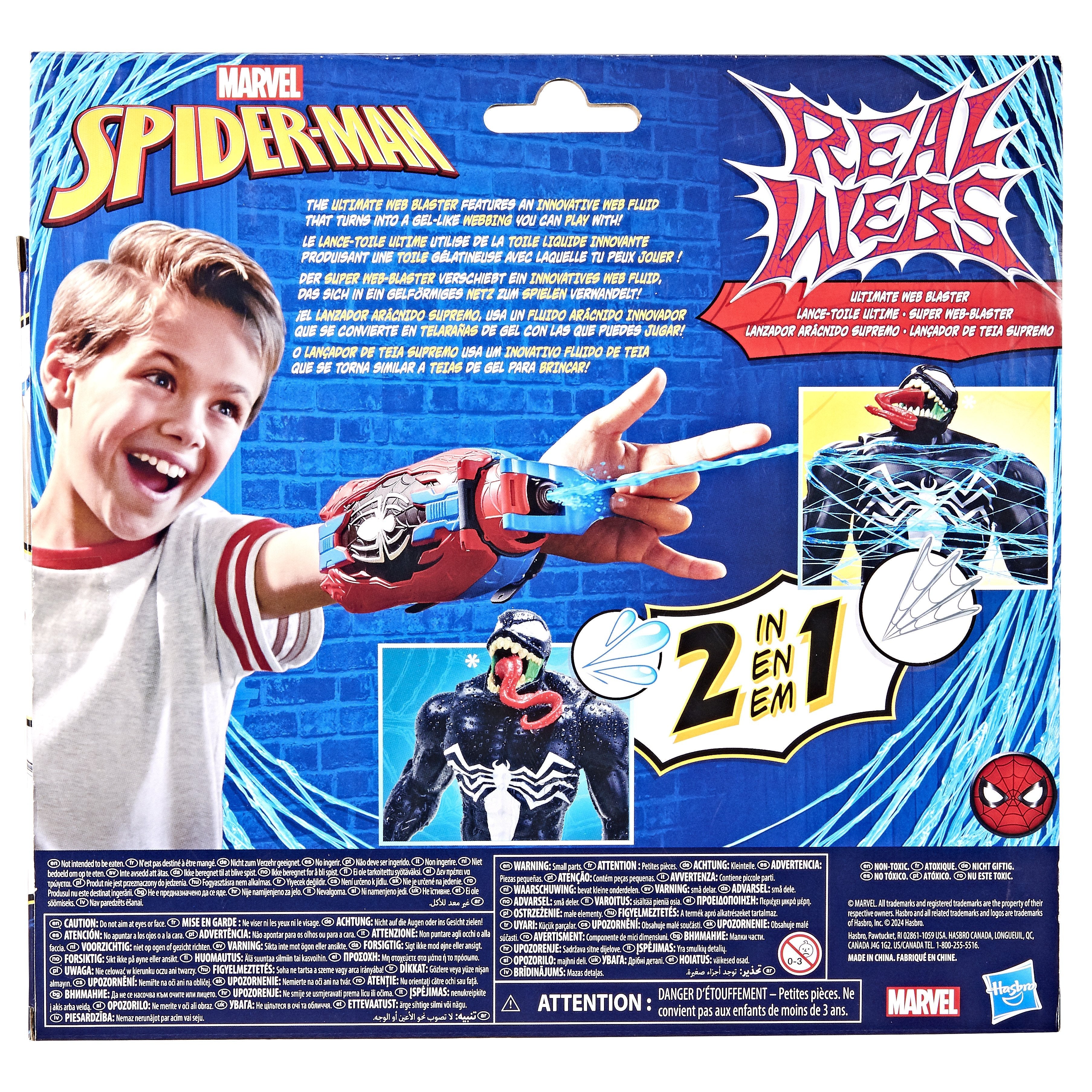 Lanzador Aracnido Supremo Spiderman Marvel