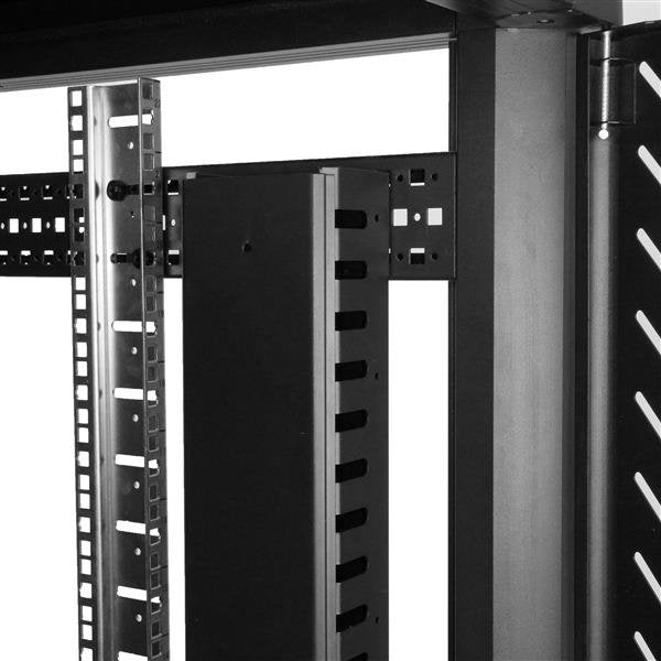 Startech.Com Gestor Organizador Vertical De Cableado Con Lengüetas - 0u - 1,8m