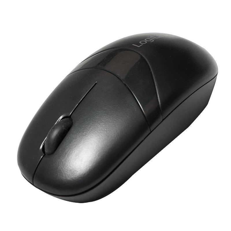 Teclado Aleman Logilink Id0104 Rf Inalámbrico Qwertz Negro