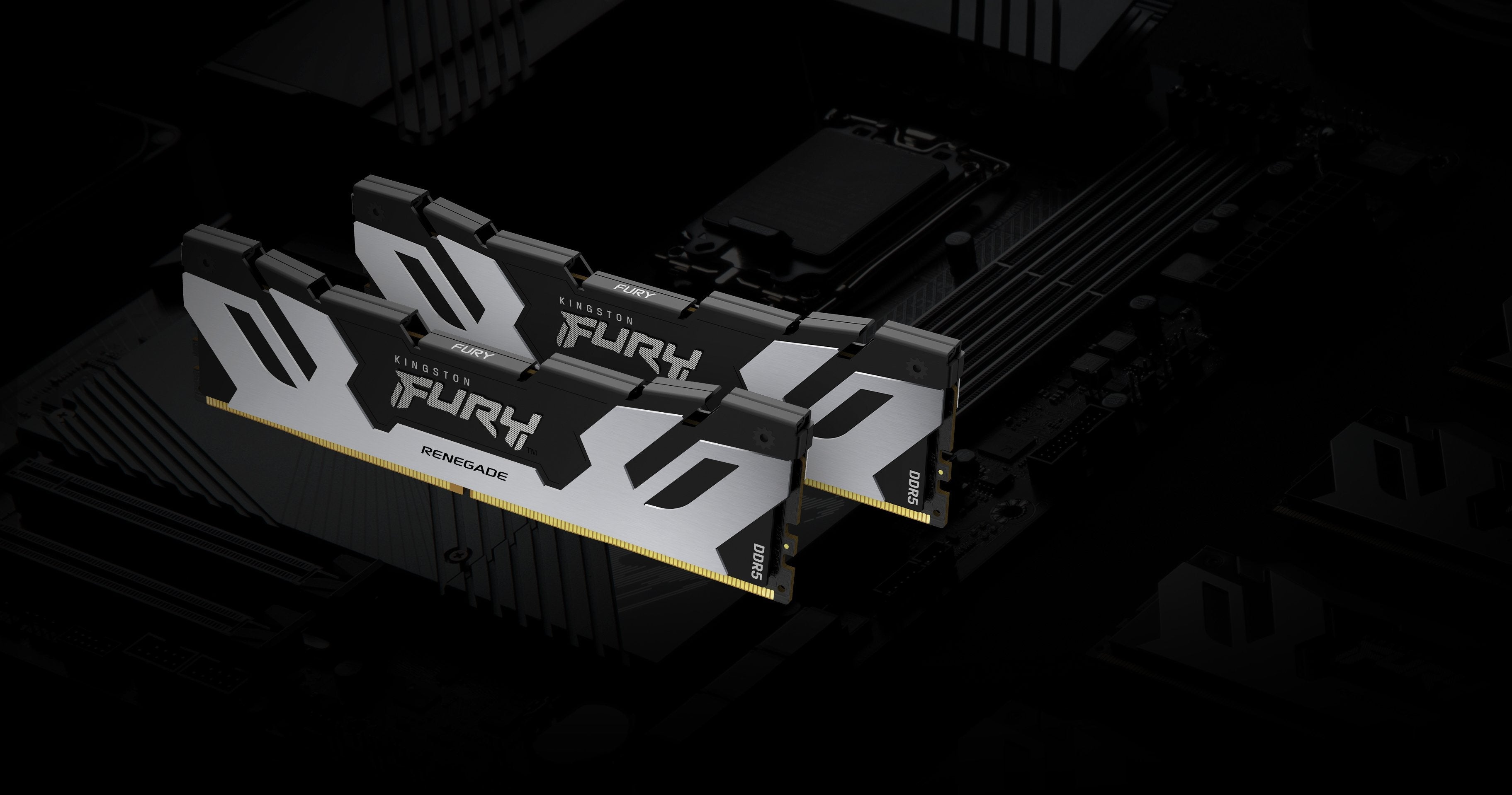 Kingston Fury Kf572c38rs-24, Memoria Ram Plateado/Negro