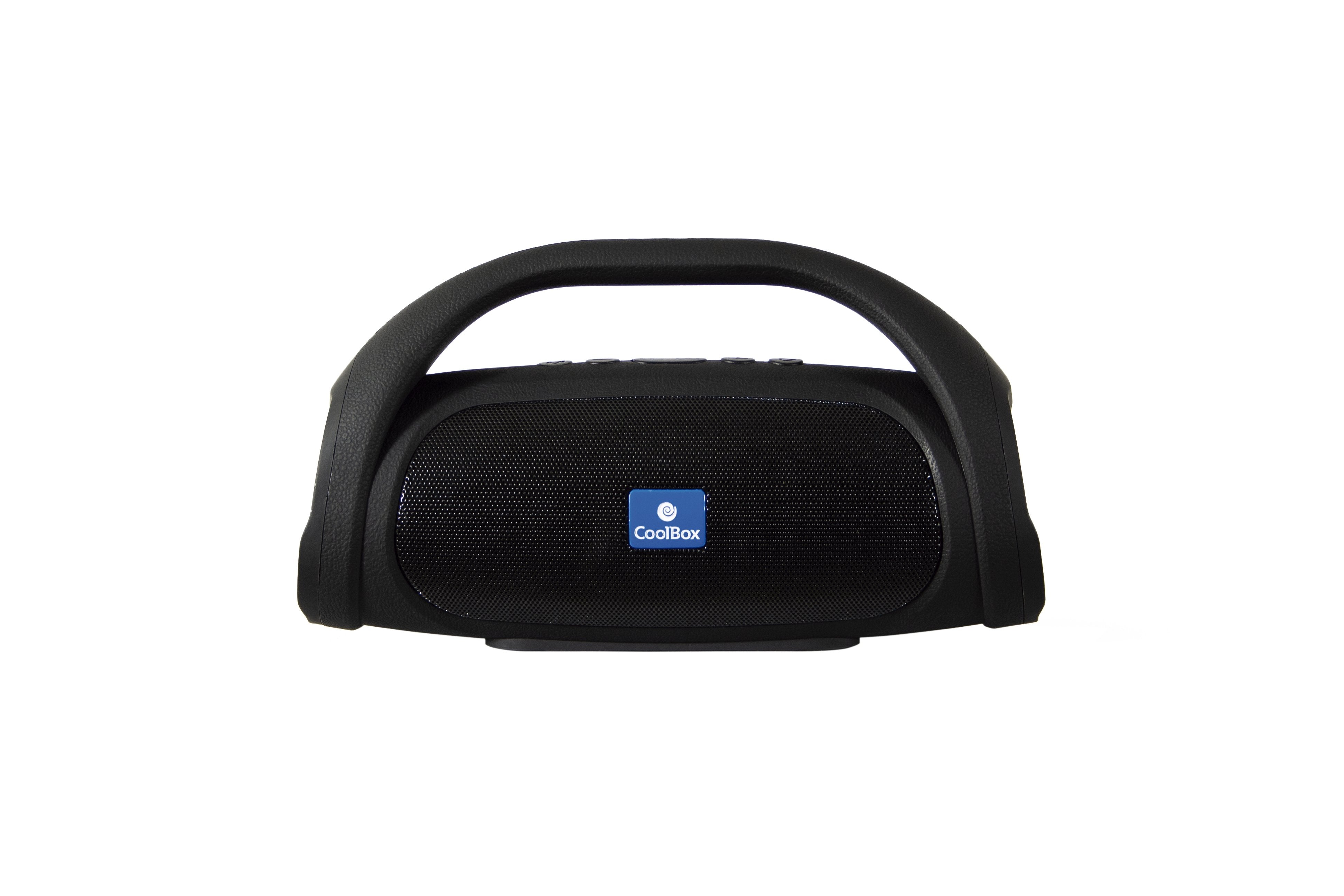 Altavoz Bluetooth Coolstone 05 Black Coolbox 2x5w/Bt/Microsd/Jack/ Bateria 1200mah